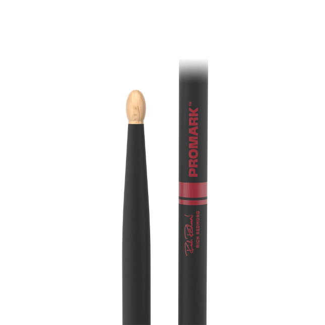 Baguettes de batterie Pro-Mark TXRRW-AG Rich Redmond Signature ActiveGrip Wood Tip (paire) avec lien vidéo